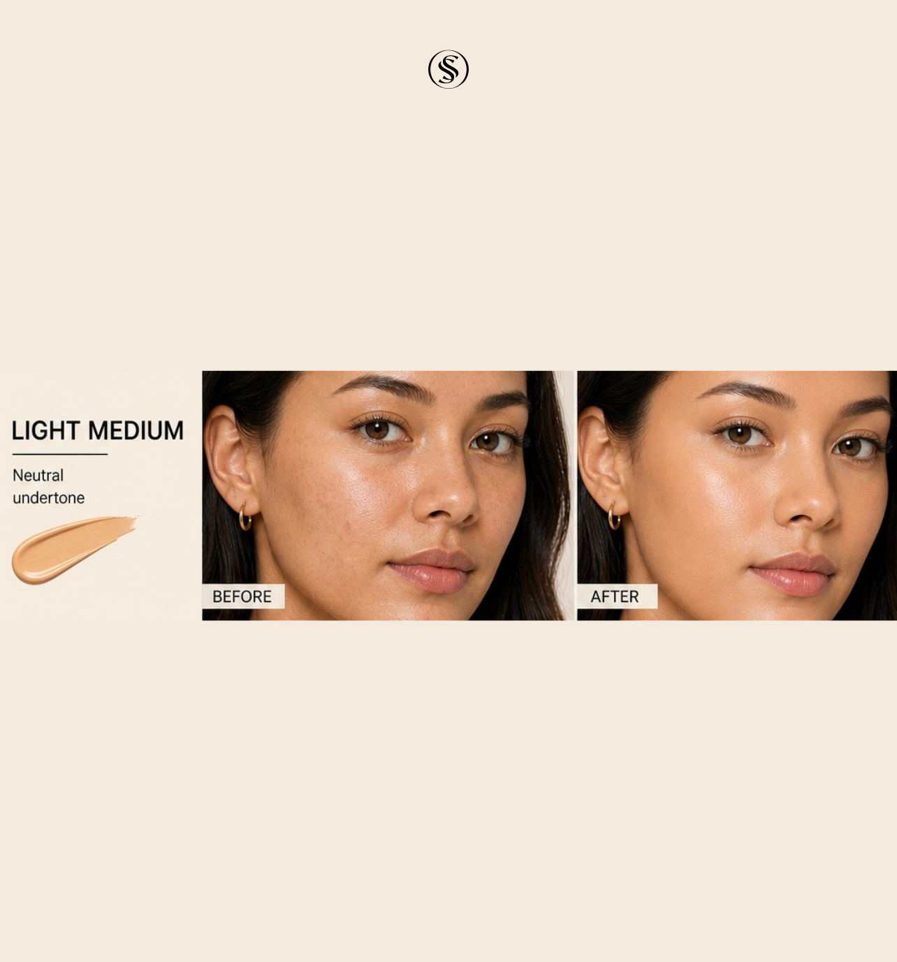 Skin Tint Foundation - LIGHT MEDIUM