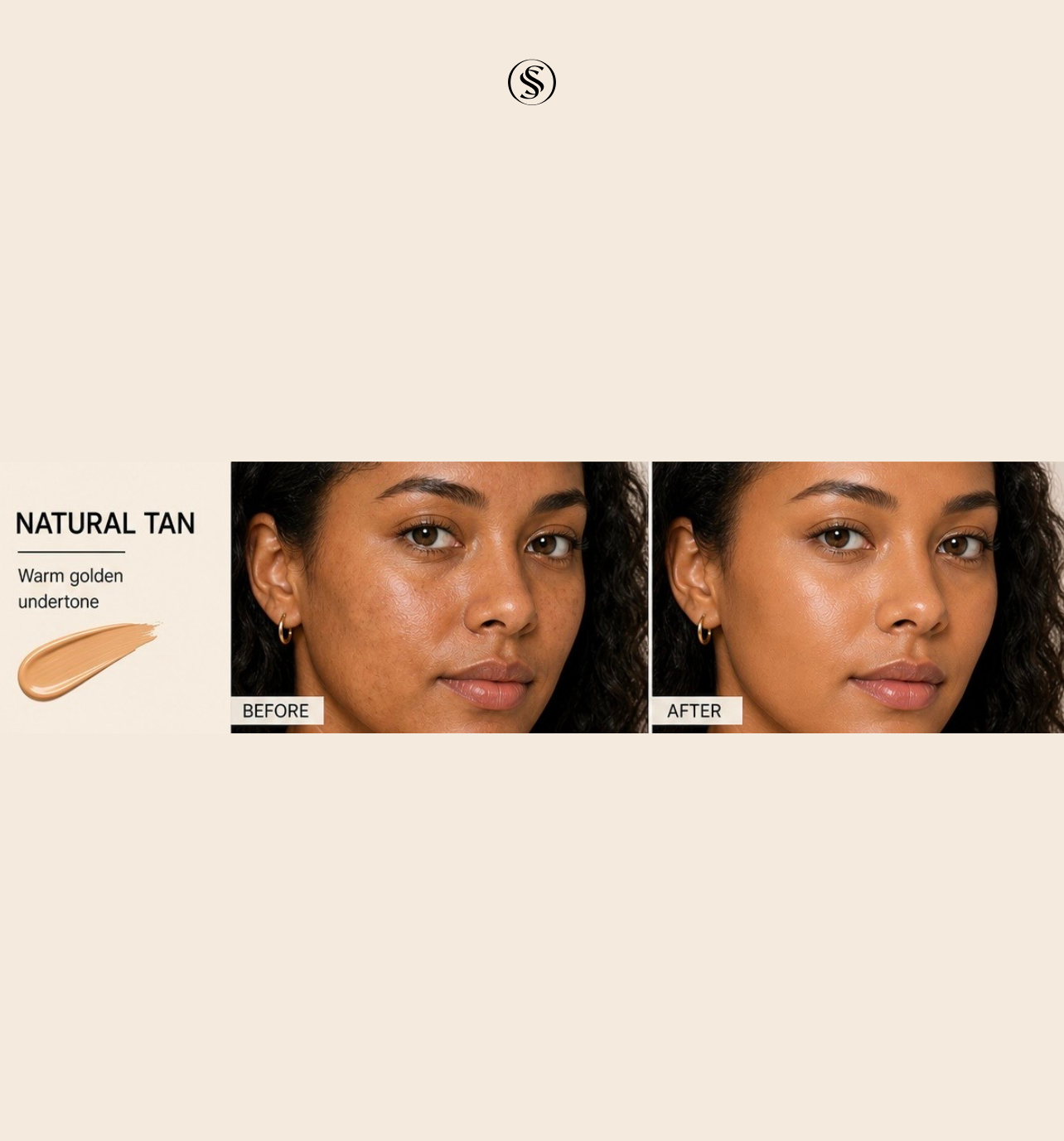 Skin Tint Foundation - NATURAL TAN